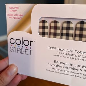 Plaid About You Color Street set (clear overlay)